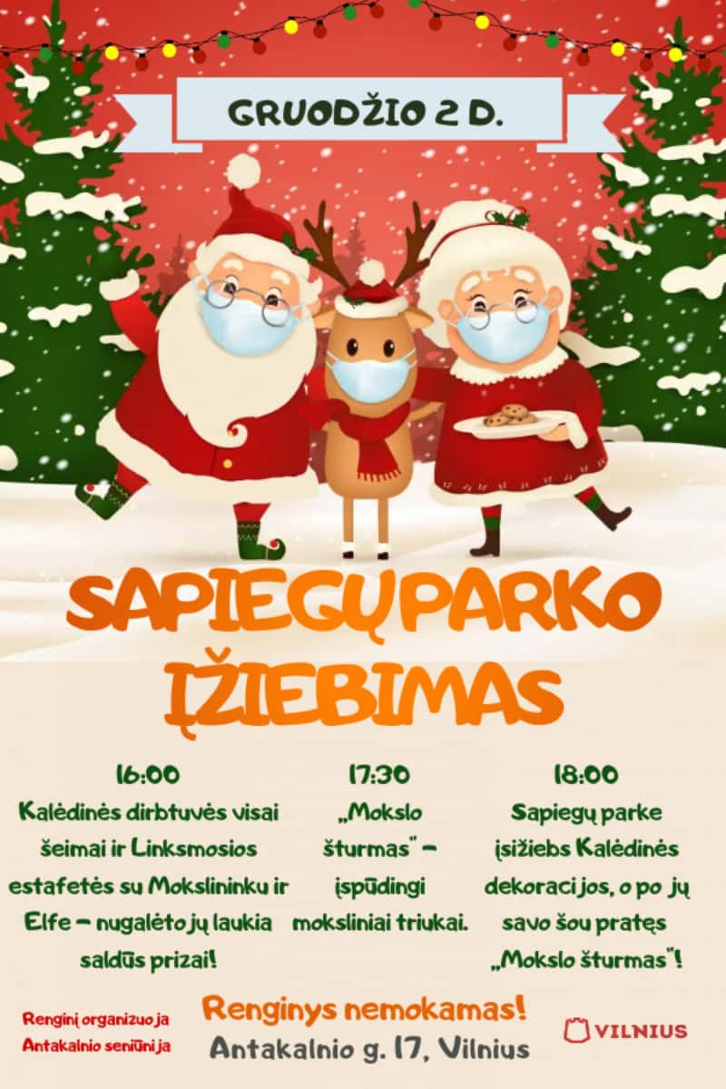 antakalnis kaledos 2021 m