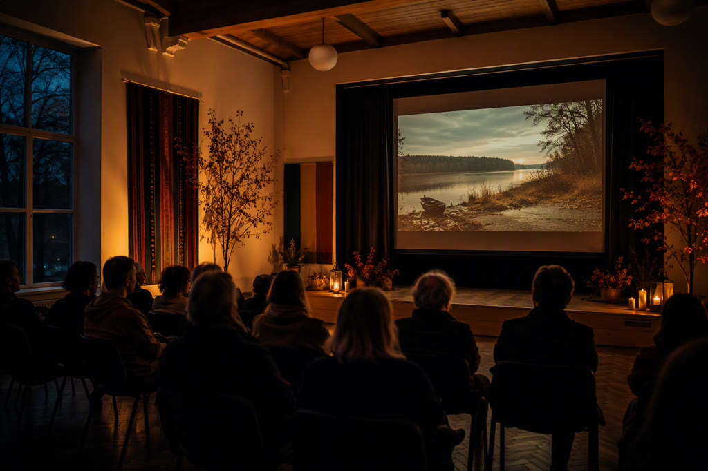 Dokumentinio kino vakaras bendruomenės salėje